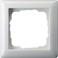 Рамка универсальная Gira Standard55 1-м. белый глянец